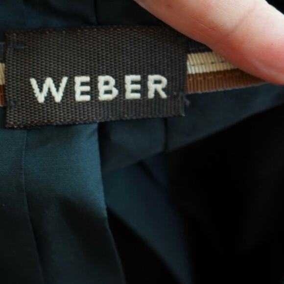 Weber Round Pleated Mini‎ Skirt Black Womens Size 44 - Picture 4 of 8